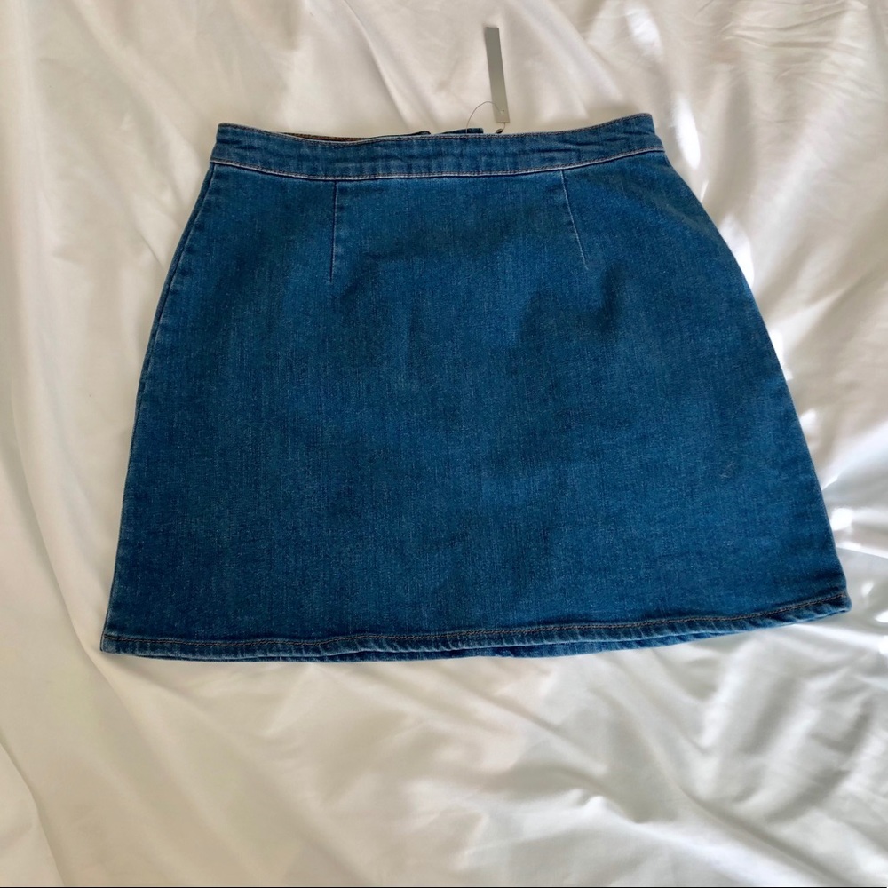 ASOS mini denim skirt